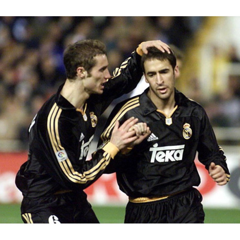 Real Madrid 2000-2003 Raul #7 Awaykit Nameset Printing